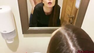 Natalissa got fucked in the restaurant toilet on the first date