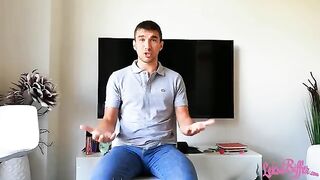 The HR manager licked the pussy of a young man to get a job