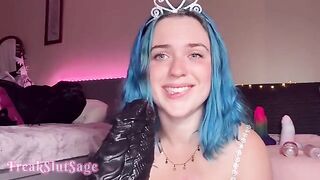 Princess gets her asshole gapped by anal machine dragon