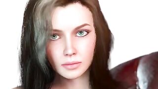 A beautiful woman has her boobs grow in an incredible way