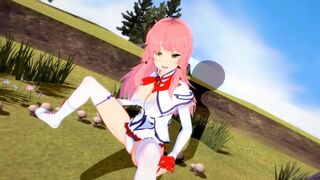Kaifuku Jiora Hentai with Flare Arlgrande’s First Time