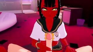 First Person Futa Succubus Sex with FutaFuta Game