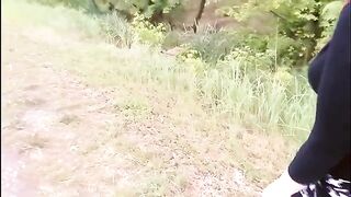 An Asian girl gets fucked by the first comer in a new city
