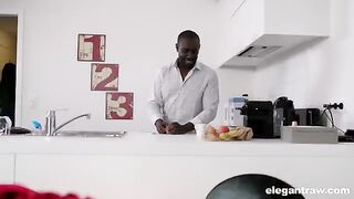 Cute baby Valentina Ricci cheats on her husband with a black man’s huge cock