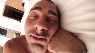 Good morning sex with Italian stallion Steve Mori and his hot wife