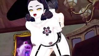 Lady Dimitrescu is a tall and busty vampire who enjoys getting fucked hard