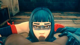 Hot girls fucking in a wild Fortnite compilation