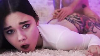 Girl is too tight for me, I like stretching sluts. No problem