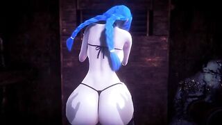 POV You JINXED her pretty hard (3D PORN 60 FPS)