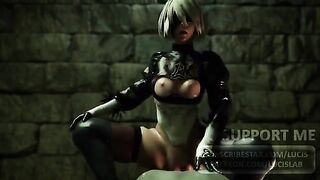 Nier Automata 2B Compilation with Sound, a must-see for fans in 2021
