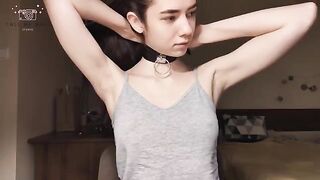 The pretty schoolgirl is preparing for a BDSM sex casting
