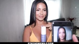 Naughty MILF Rose Monroe poses naked for her stepson’s camera on Mylf