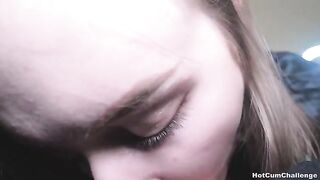 Nun stepsister masturbates, then daddy punishes and fucks her hard