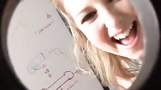 Sunny Lane is a professional in the art of making pretty cool blowjobs