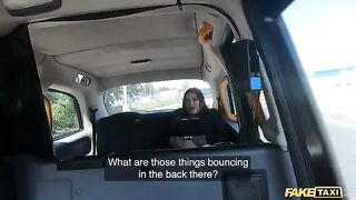 Fake Taxi Sabien Demonia in Fishnets gets fucked hard