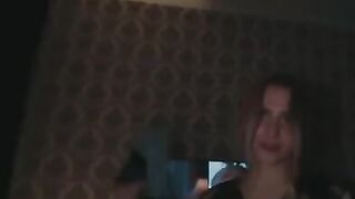 Stepmom got her mouth filled with cum after blowing her stepson