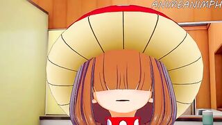Kinoko Komori gets fucked from behind in this My Hero Academia hentai