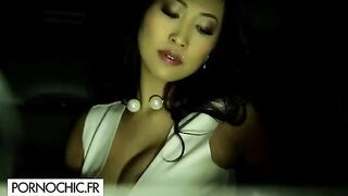 Gorgeous Sharon Lee gets her ass pounded hard in a sensual scene