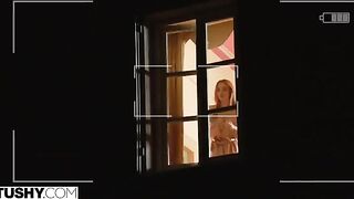 Scarlett, an anal-loving redhead, pushes boundaries in a scandalous act