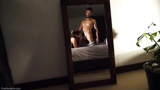 A surprise wet blowjob and sperm on the tits of a beautiful girl