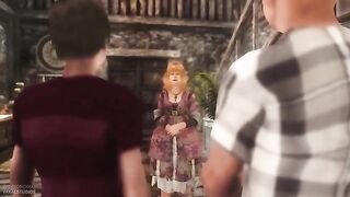 Harry Potter meets Ginni The Sexy Sister in 3D action