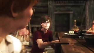 Harry Potter meets Ginni The Sexy Sister in 3D action
