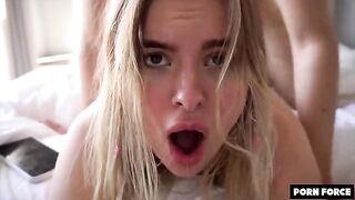 The hot teen Miradavid gets her brains fucked out