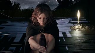 Blacked animates Melina from Elden Ring in intense action
