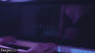 The man in this video is very dominant, and he likes to control everything