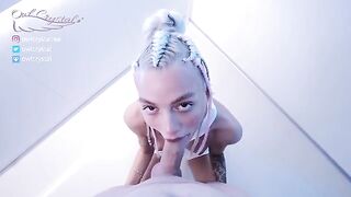 Petite teen gets her ass fucked in space by OwlCrystal