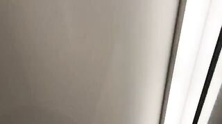A hot chick is having sex with a sales assistant in the fitting room
