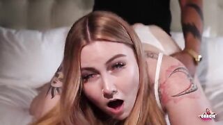 Gracie Squirts, the PAWG from Florida, gets her beaver smeared with BBC cum