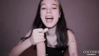 I love cum in mouth ♡ - exclusive alt girl action