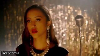 The sultry singer Alexia Anders gets overwhelmed by Anton’s impressive size