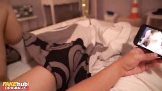 Sneaky 19yr old stepsis with juicy ass gets banged at night