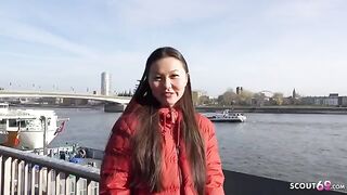 First time rimming and sex - Asia college girl Luna I got picked up and fucked hard