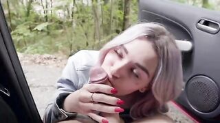 A girl has real sex with a stranger she met on the street - BelleNiko