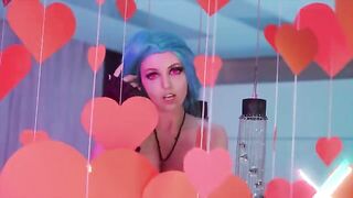 The best anal sex with cutesy Jinx Valentine edition
