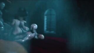 Full Moon 2 Gangbang Uncensored 3D Hentai - a wild, animated fuck fest