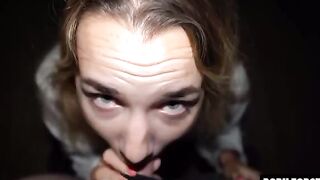 The petite girl was almost caught having sex on the playground