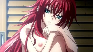 Rias welcomes her new servant - a hot hentai JOI scene awaits!