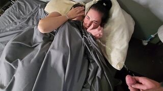 Short clip of pissing on girls and wet panties