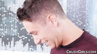 Young girl rented out her apartment to a handsome guy, who turned out to be quite the catch