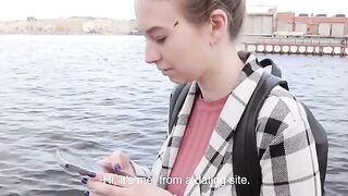 The guy did not expect to see a girl's dildo on their first date