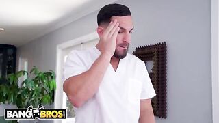 Peter Green massages the hot busty PAWG Blake Blossom with his signature intensity
