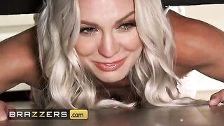 Her boyfriend helped Kenzie Taylor get out of a tight spot in a steamy scene