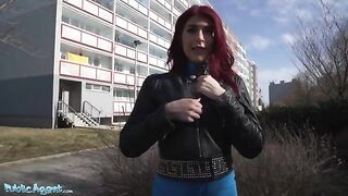 Public Agent misadventure with a tourist redhead Brit in a hotel room