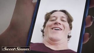 Jewelz waits for a life-changing opportunity, but gets horny and fucks first