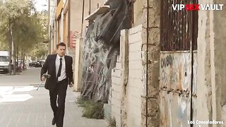 Hot threesome action with Alexa Tomas and a swinging couple