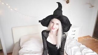 A guy came into the house of a naughty witch on Halloween